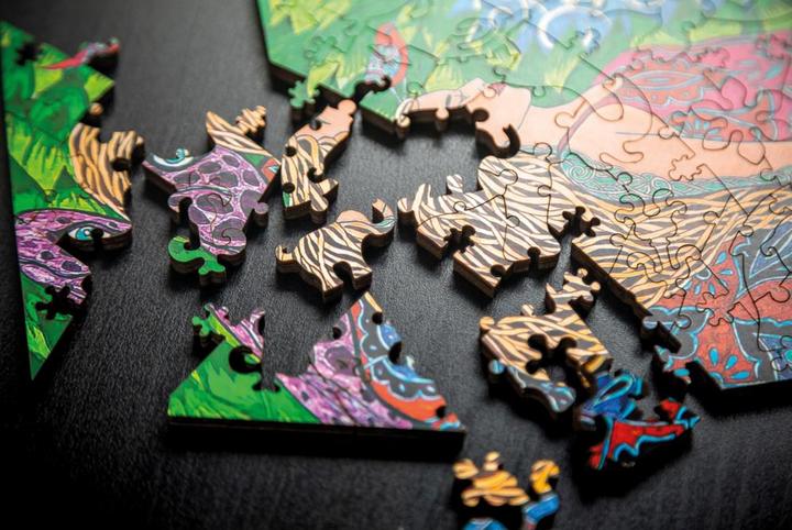 Image du produit DaVici Puzzle - Joie de partager (220 pièces)