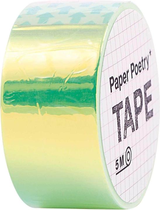 Produktbild Rico Design Deko-Klebeband Mirror Rainbow 1.9 cm x 5 m, Grün (19 mm)