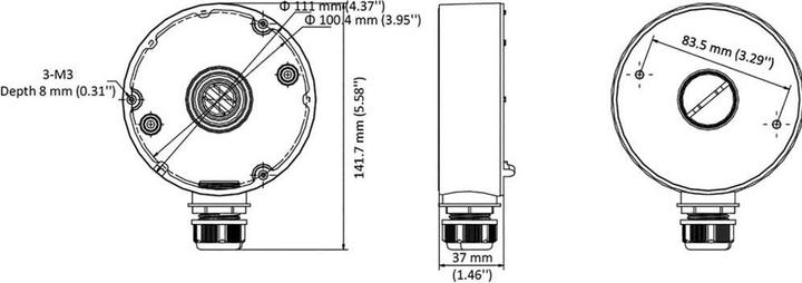 Image du produit Hikvision Boîte de connexion (Kit de montage)
