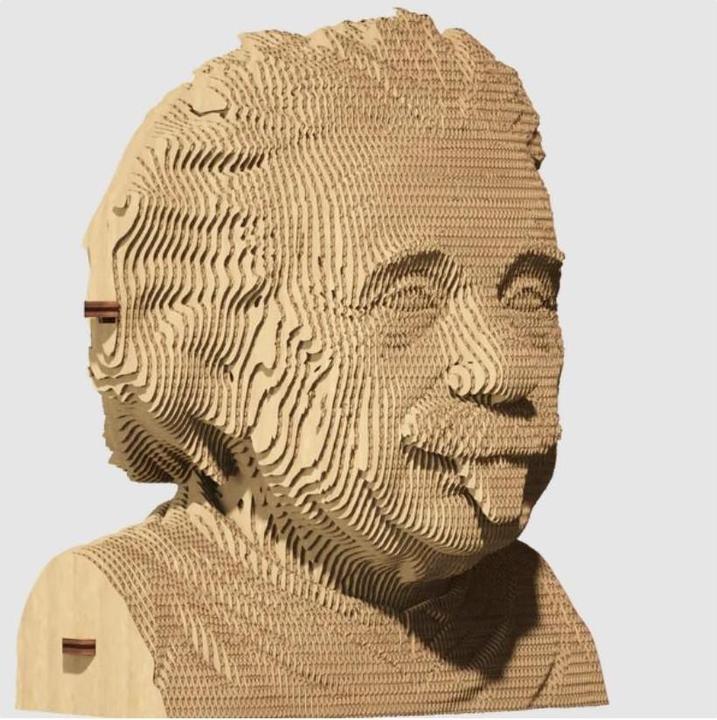 Image du produit Cartonic CARTMALB - Albert Einstein - Puzzle 3D (172 pièces)