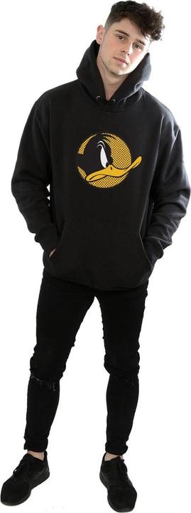 Actual product image Looney Tunes Mens Daffy Duck Dotted Profile Hoodie (XXL)