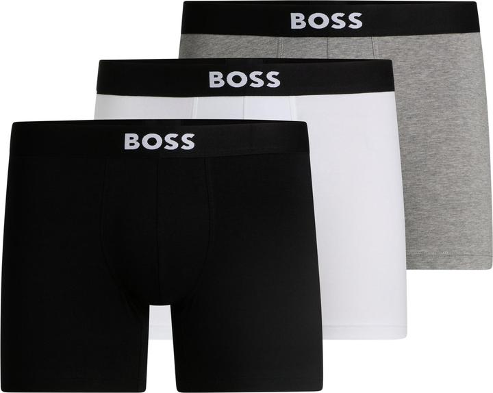 Grey, Black, White