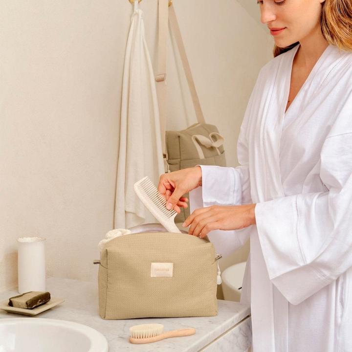 Image du produit Nobodinoz Trousse de toilette étanche Diva Laurel Green