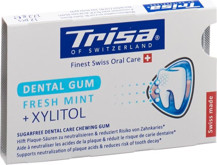 Produktbild Trisa Dental Gum Fresh Mint (12 Stk., 24 g)