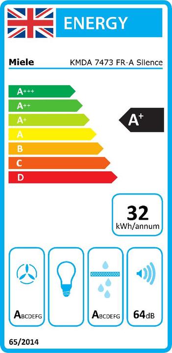 Etichetta energetica Miele KMDA 7473 FR-A