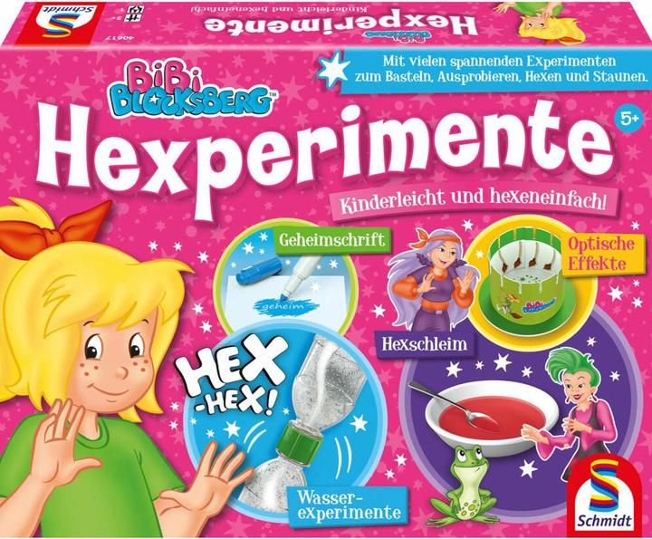 Schmidt Spiele Bibi Blocksberg - expériences de sorcellerie