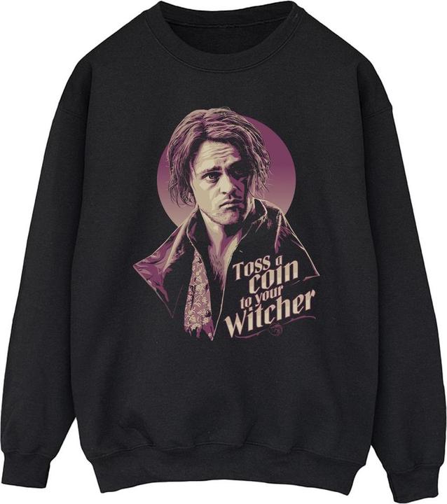 Netflix The Witcher Bard Toss A Coin Sweatshirt (L)