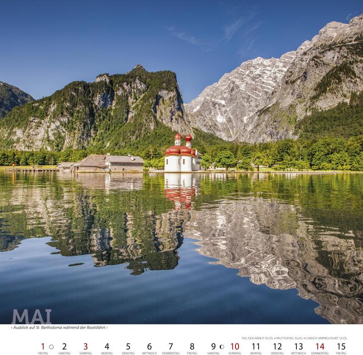 Actual product image Berchtesgadener Bergsteigerkalender 2026 (German)