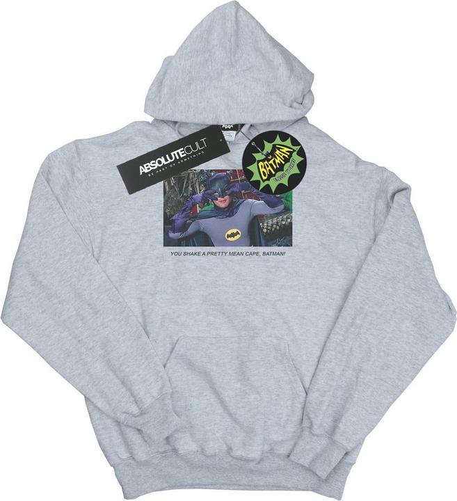 Immagine prodotto Felpa con cappuccio per ragazzi Batman Serie TV Mean Cape (152, 158)