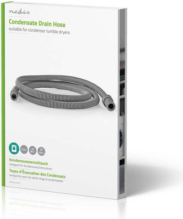 Actual product image Nedis Exhaust air hose 8 mm Rec TA - 10 mm straight 1.5 m