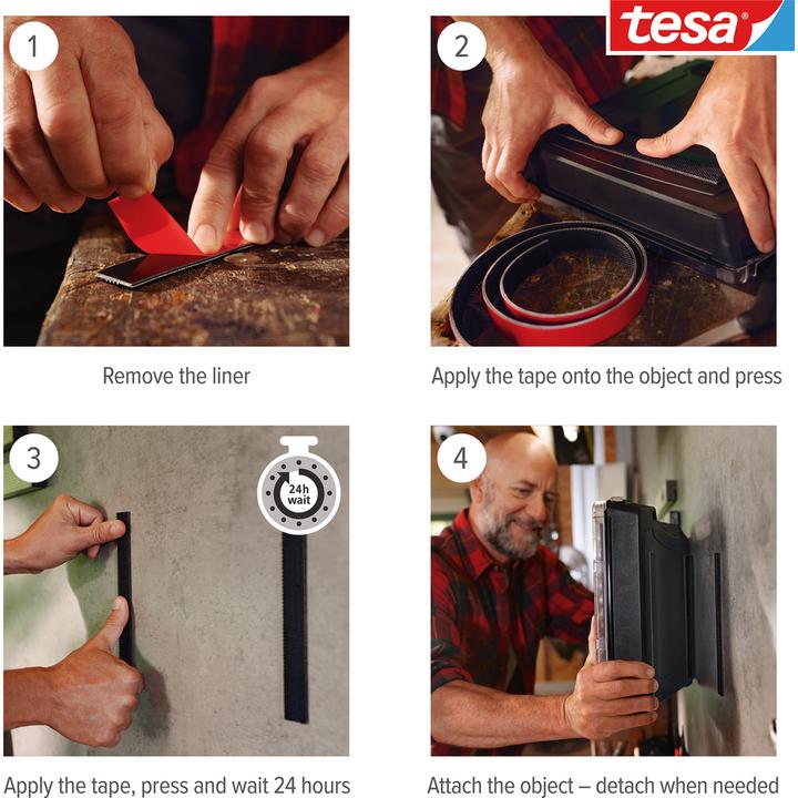 Produktbild tesa Ultra Power Lock Strips (25 mm)