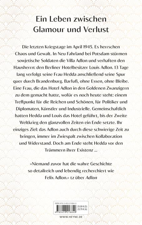 Produktbild Hedda Adlon (Deutsch, Felix Adlon, Kerstin Kropac, 2024)