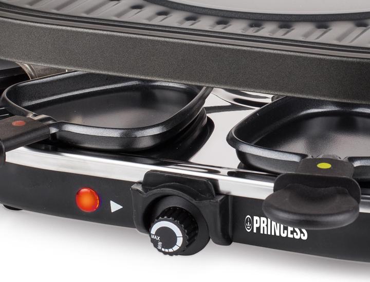 Actual product image Princess 162700 Raclette 8 Oval Grill Party