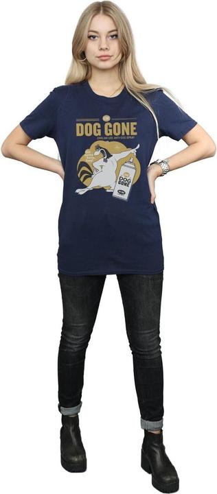 Actual product image Looney Tunes Womens/Ladies Dog Gone Foghorn Leghorn Cotton Boyfriend T-Shirt (L)