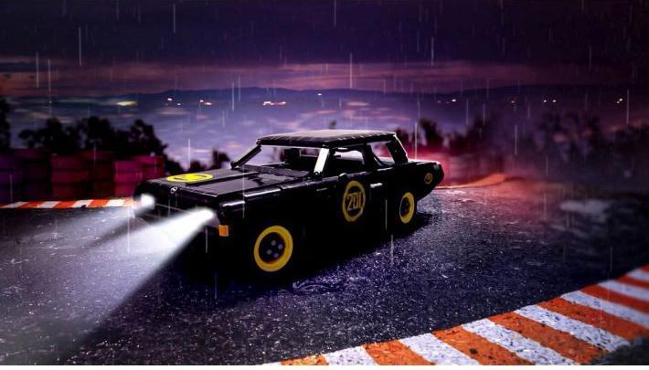 Actual product image Cobi Opel Rekord C-Black Widow