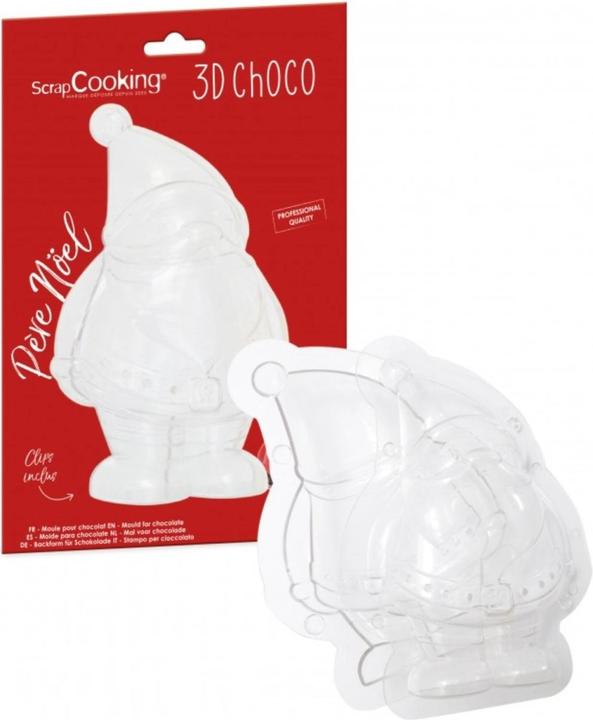 Image du produit ScrapCooking Moule à chocolat 3D, Père Noël