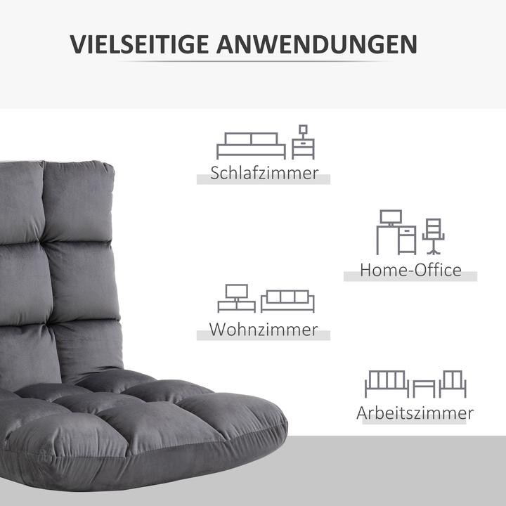 Produktbild Homcom Bodensessel 3-in-1