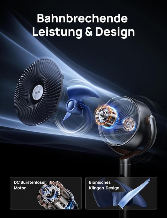 Image du produit Dreo PolyFan Standventilator (23 dB)