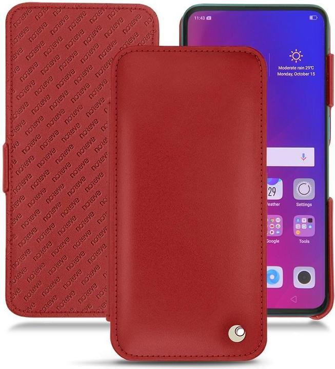 Productafbeelding Noreve Lederen omslag horizontaal (Oppo Find X)