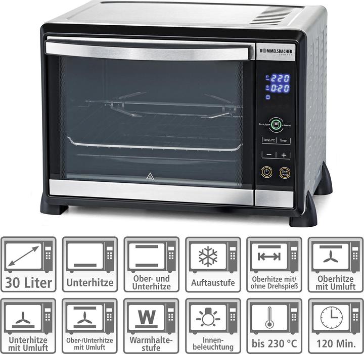 Immagine prodotto Rommelsbacher Bge 1580/E (Spina UE)