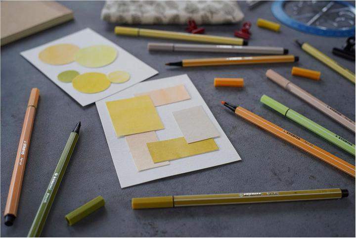 Actual product image STABILO Pen 68 (Light yellow, 1 x)