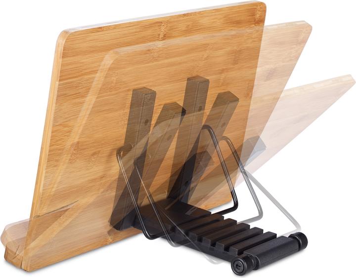 Actual product image Relaxdays Adjustable Book Stand (34 x 21 x 24 cm)