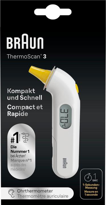 Image du produit Braun ThermoScan 3 IRT3030 (Auriculaire)