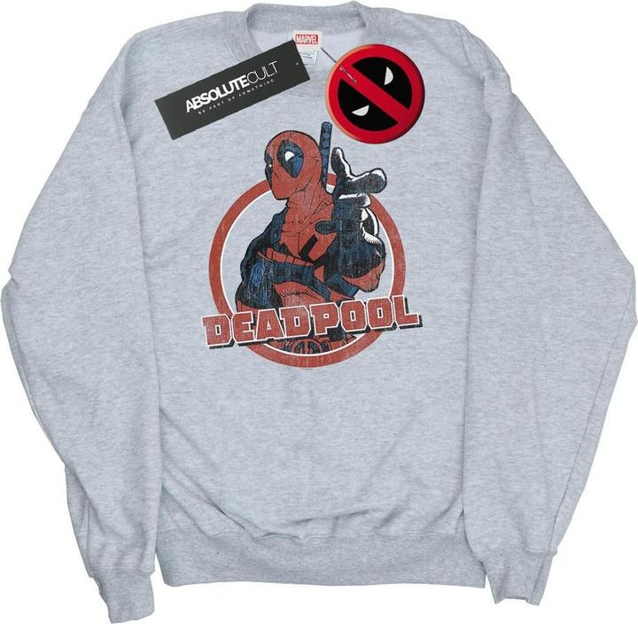 Deadpool Gun Finger Sweatshirt (3XL)