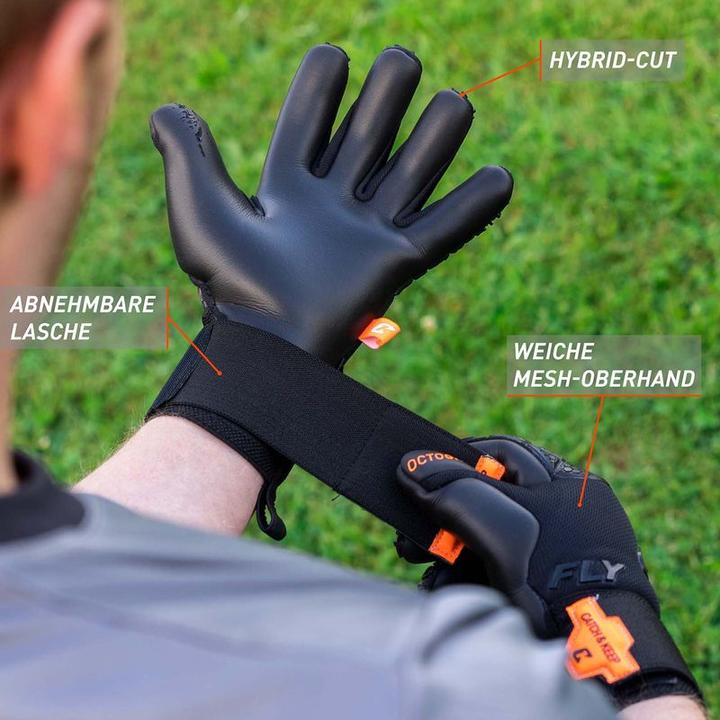 Actual product image Catch & Keep Goalkeeper Gloves Football Gloves Goalie Gloves Keeper Gloves (9)