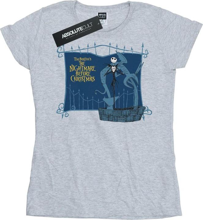 Image du produit Disney - T-shirt NIGHTMARE BEFORE CHRISTMAS JACK AND THE WELL - Femme (M)