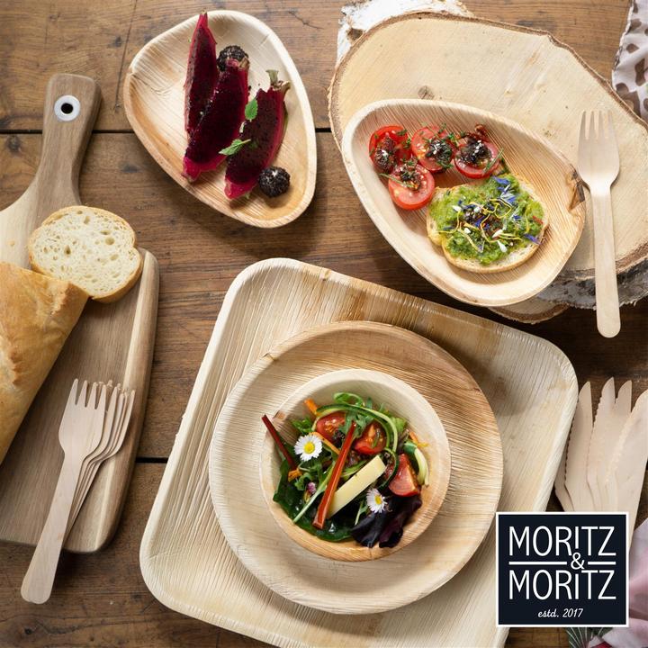 Immagine prodotto Moritz & Moritz Vasellame in foglie di palma 25 pezzi (25 x)