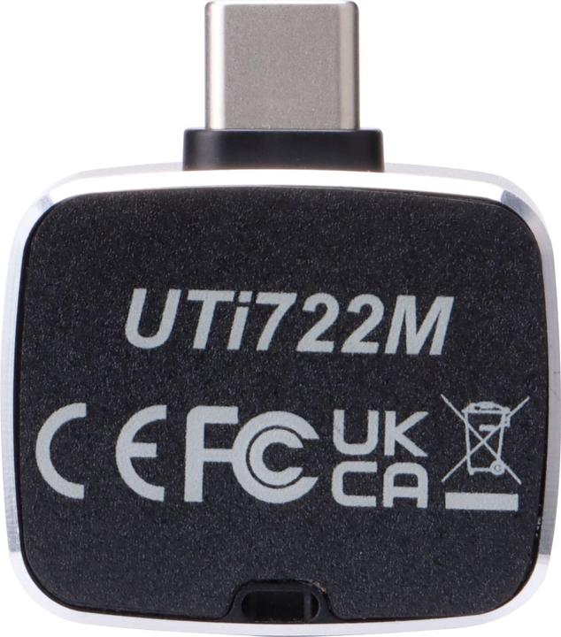 Actual product image Uni-T UTi722M Smartphone thermal imaging camera for Android