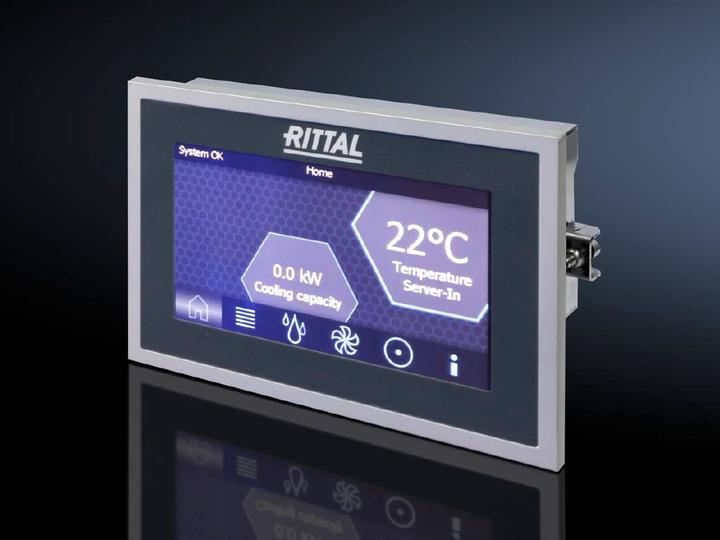 Image du produit Rittal Écran tactile, couleur pour LCP Rack/Inline CW