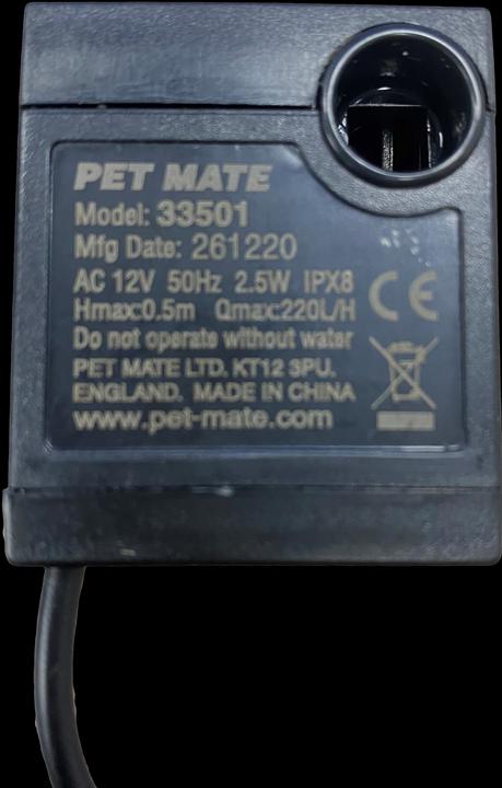 Image du produit Cat Mate Pompe de rechange Pet Fountain