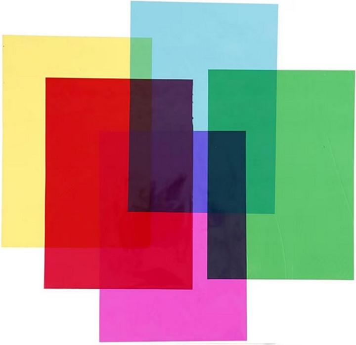 Actual product image Creativ Company Cellofaan foil Vellen Gekleurd, A4, 100pcs. (100 x)