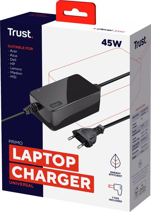 Immagine prodotto Trust Caricatore Primo 45W (45 W)