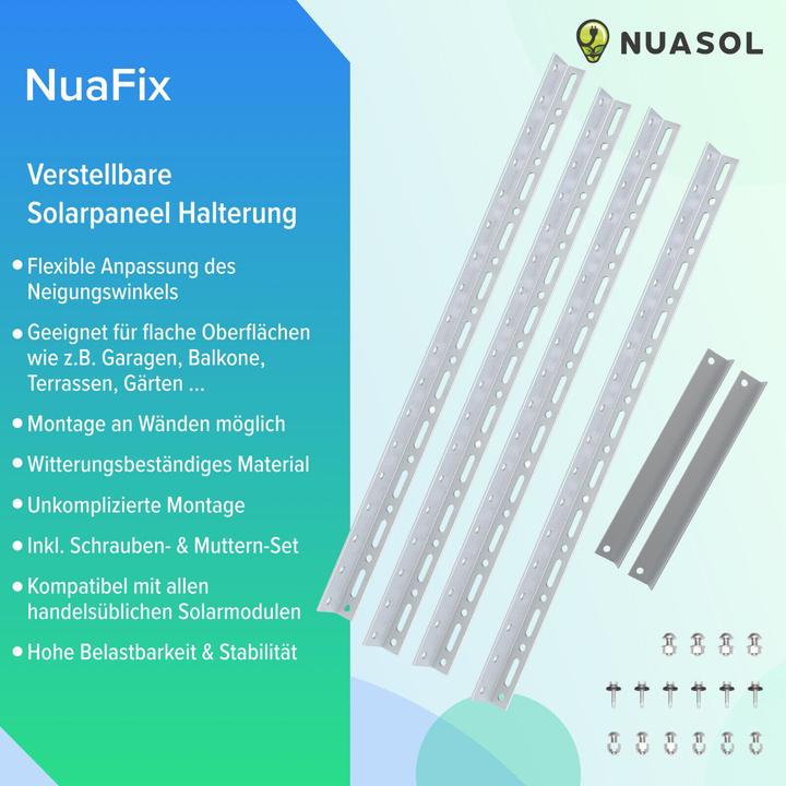 Actual product image Nuasol Adjustable bracket (Solar system mounting material)