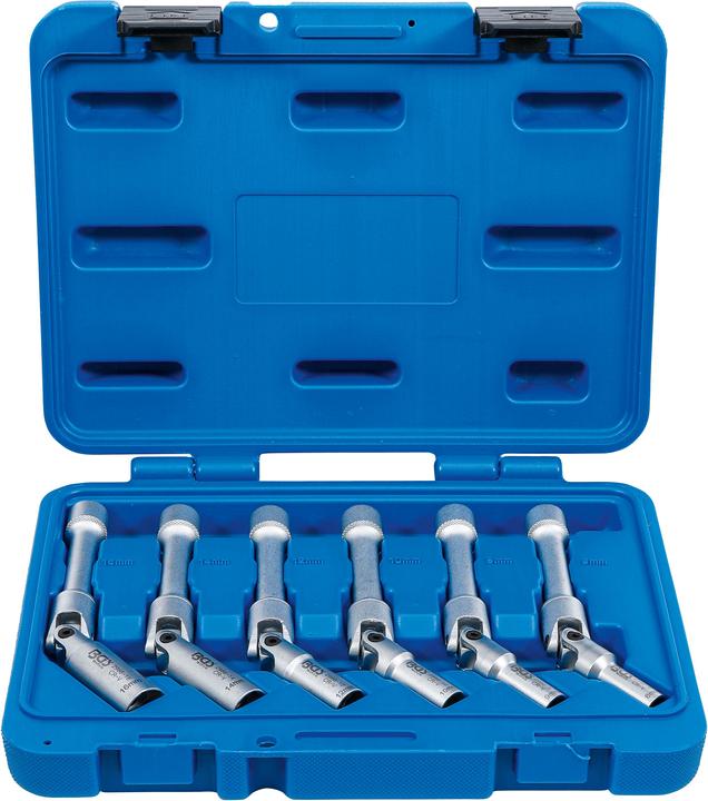 Immagine prodotto BGS Set di chiavi universali per candelette, esagono attacco quadro 10 mm (3/8") SW 8...