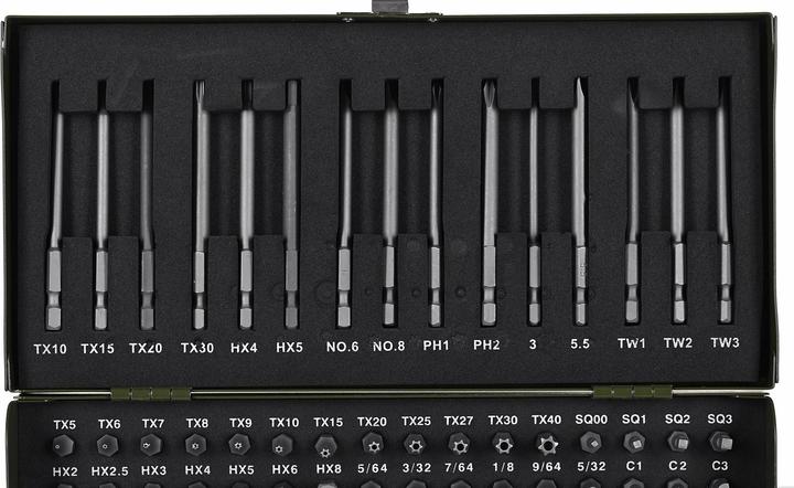 Actual product image Proxxon Super safety and special bit set (Tri-Wing M3, Tri-Wing M4, Tri-Wing M5, Cross Phillips PH M0, Cross Pozidriv PZ M1, Hexagon socket TX M8, Hexagon socket TX M10, Hexagon socket TX M15, Hexagon socket TX M20, Hexagon socket TX M30, Tri-Wing M2, Cross Phillips PH M1, Cross Phillips PH M2, Hexagon socket TX M5, Hexagon socket TX M6)
