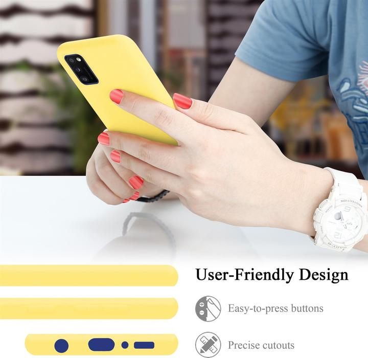 Image du produit Cadorabo TPU Liquid Silicone Case Cover (Samsung Galaxy A41)