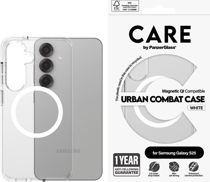 Image du produit PanzerGlass CRRFUWQG38388, Housse, Samsung, Samsung - Galaxy S 2025, Transparent (Samsung Galaxy S25)