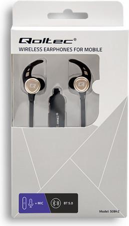 Actual product image Qoltec 50842 BT 5.0 JL wireless headph (150 h, Wireless)