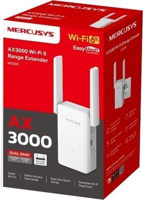 Image du produit TP-Link WL-Repeater ME80X AX3000 Wi-Fi Range Extender (2402 Mbit/s, 574 Mbit/s)