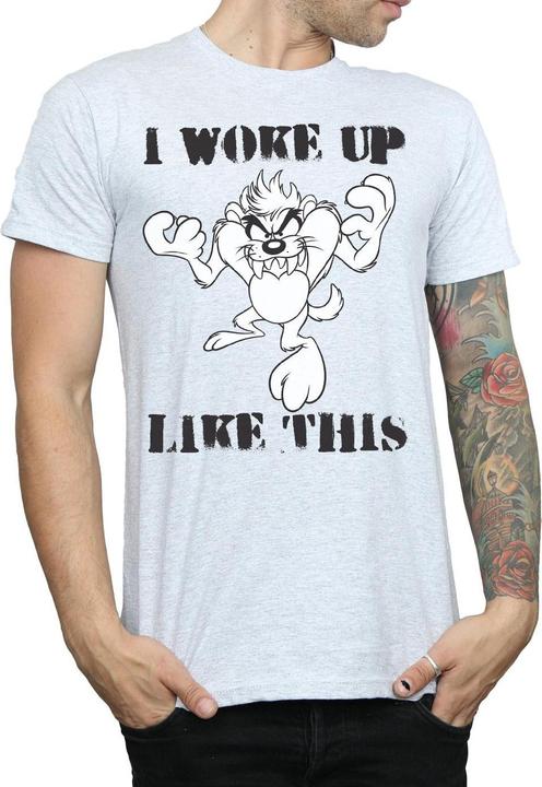 Immagine prodotto Looney Tunes Taz I Woke Up Like This Maglietta Uomo (XXL)