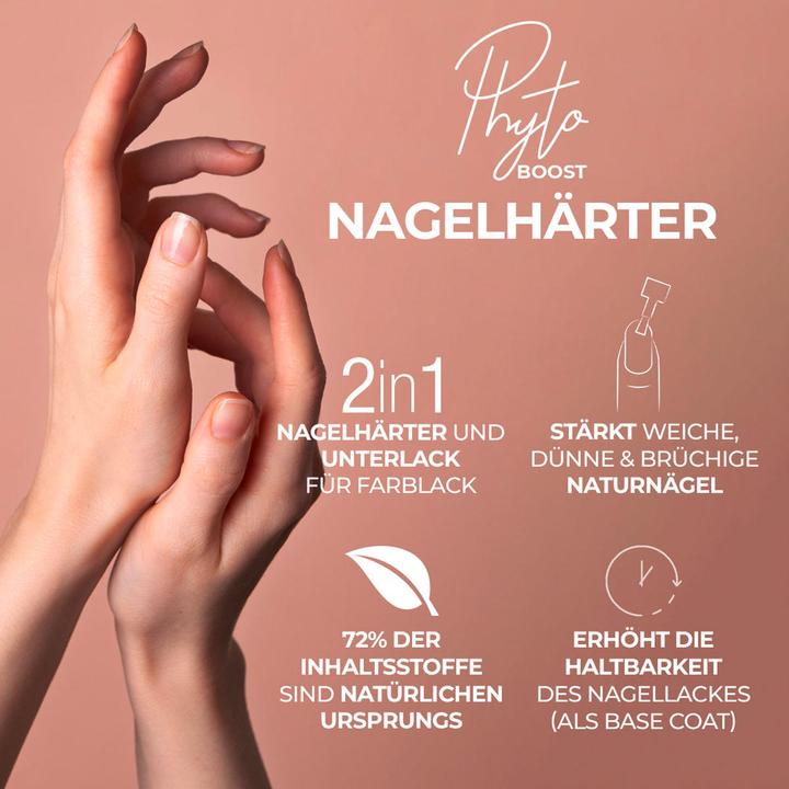 Actual product image Juliana Nails Phyto-Boost - Nail Hardener (Colour paint)