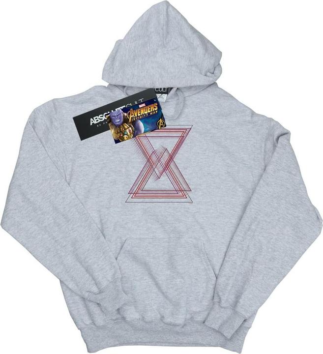 Produktbild Avengers Infinity War Black Widow Lines Kapuzenpullover Mädchen (140, 146)