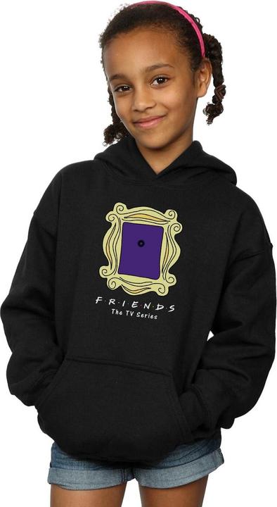 Actual product image Friends Girls Door Peephole Hoodie (140, 146)
