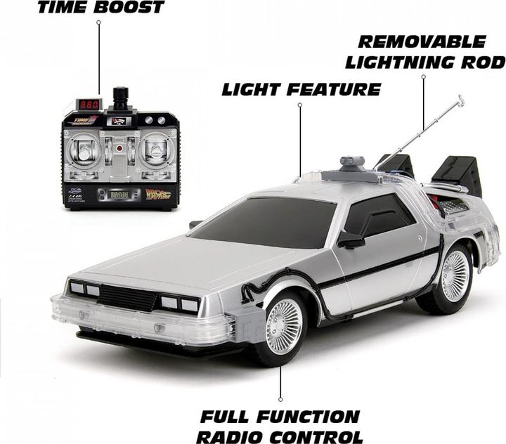 Image du produit Jada Retour vers le futur RC Time Machine 1:16