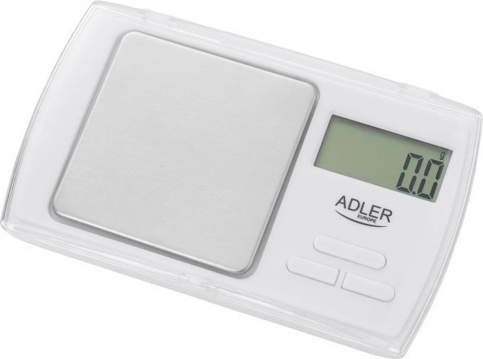 Image du produit Adler AD 3161 Balance de cuisine rectangulaire Pèse-personne électronique