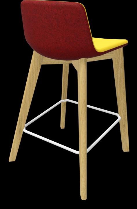Actual product image Narbutas Twist & Sit Bar Stool
